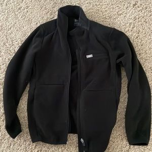 Figs black fleece jacket S
